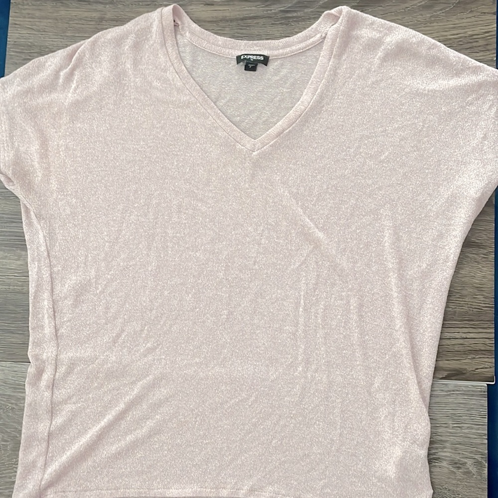 Pink, short sleeve, Express shirt